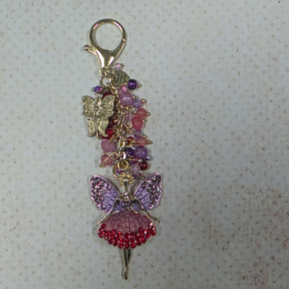 Handmade Dancing Fairy Handbag Charm
